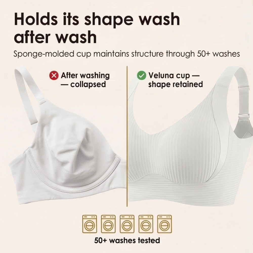 Veluna – Soutien-gorge sans fil 3D Lift pour un confort toute la journée