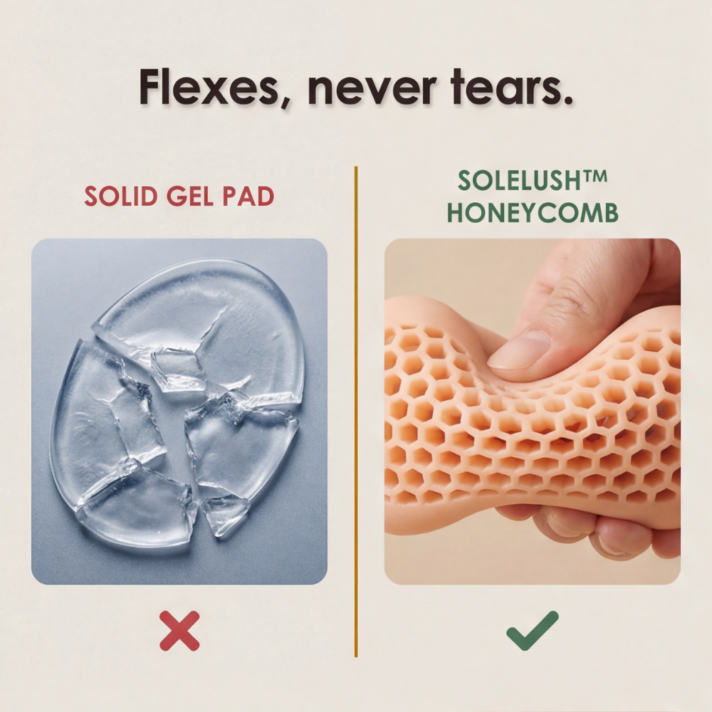 SoleLush – Semelles de soulagement de la douleur au niveau de l'avant-pied