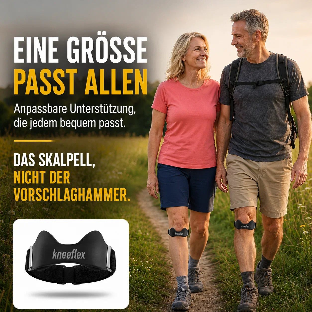 KnieBand™ Bande de tendon patellaire pour le sport et la vie quotidienne