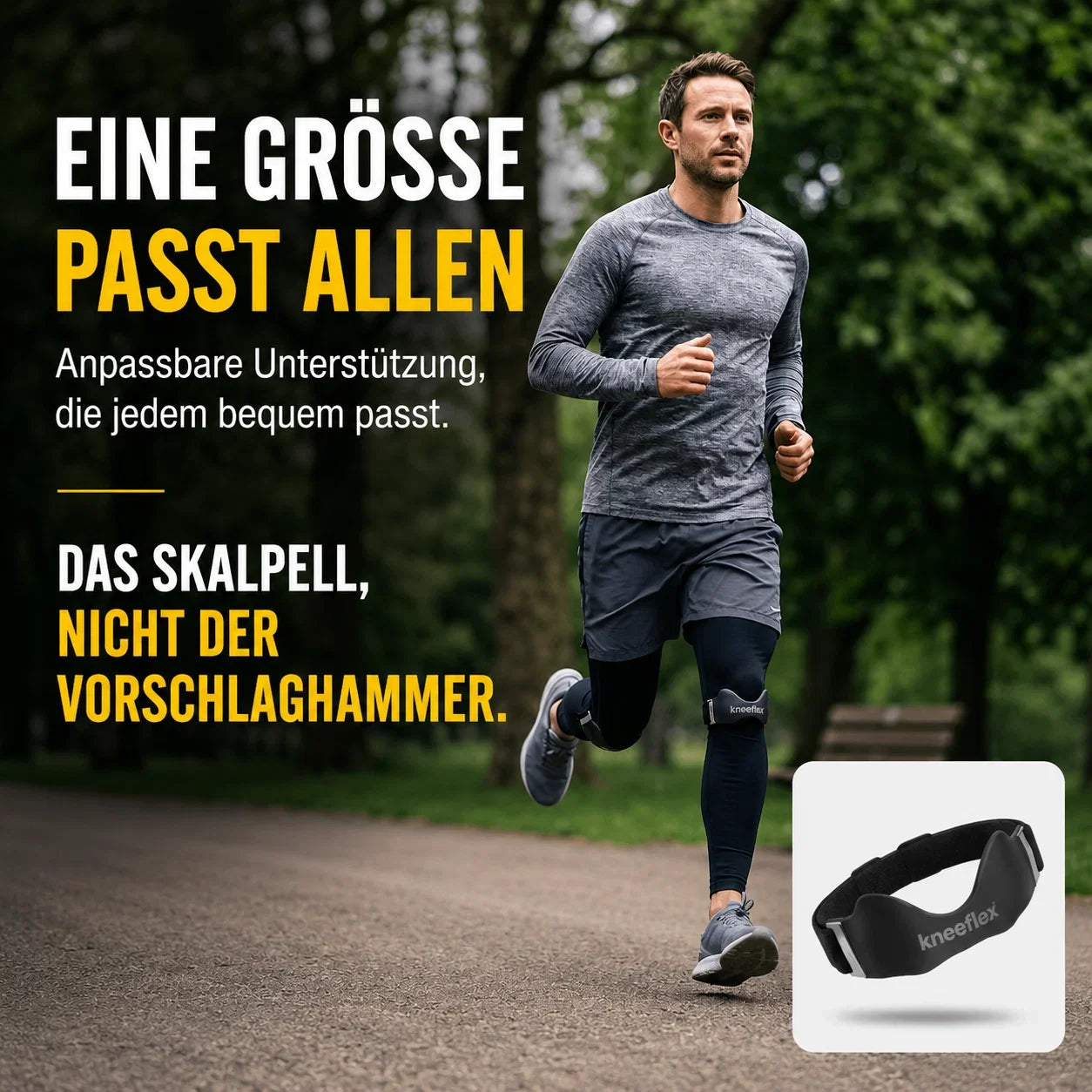KnieBand™ Bande de tendon patellaire pour le sport et la vie quotidienne
