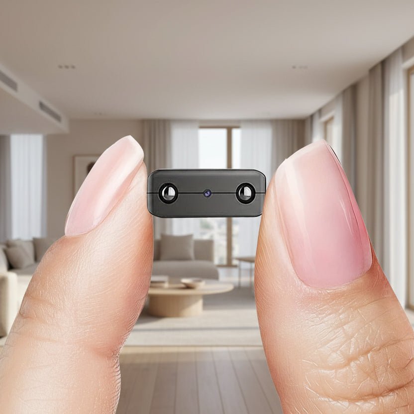 Caméra Mini Full HD avec Vision Nocturne Infrarouge et Détection de Mouvement
