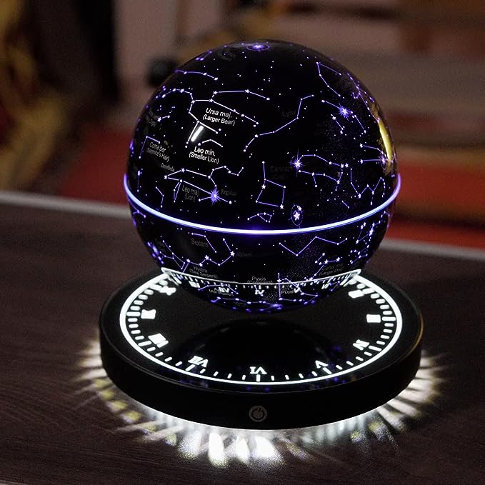 Lampe de Constellation Étoilée Flottante avec Lévitation Magnétique