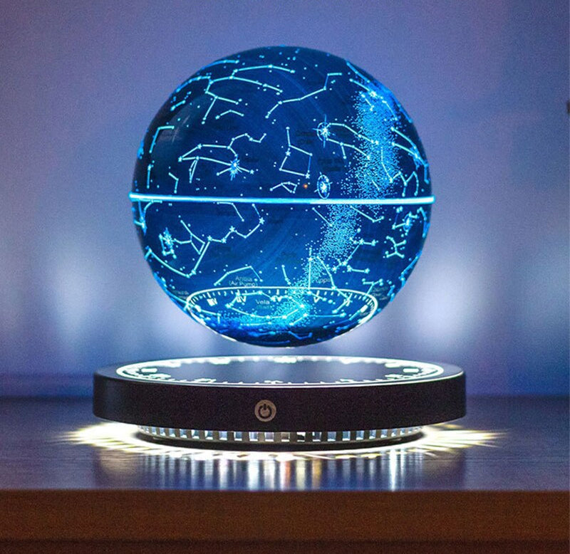 Lampe de Constellation Étoilée Flottante avec Lévitation Magnétique
