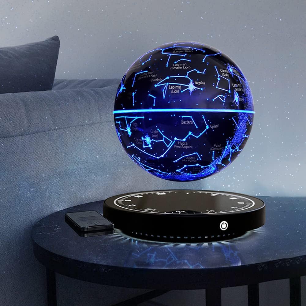 Lampe de Constellation Étoilée Flottante avec Lévitation Magnétique