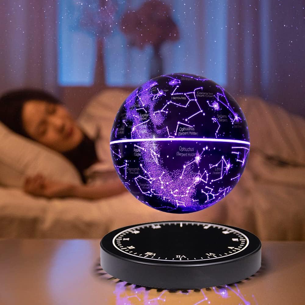 Lampe de Constellation Étoilée Flottante avec Lévitation Magnétique
