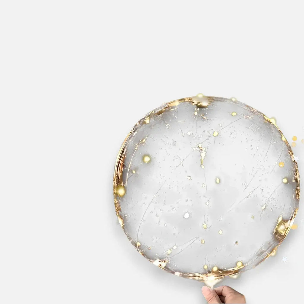 Ensemble de 10 Ballons LED – Éclairage Blanc Chaud pour Célébrations