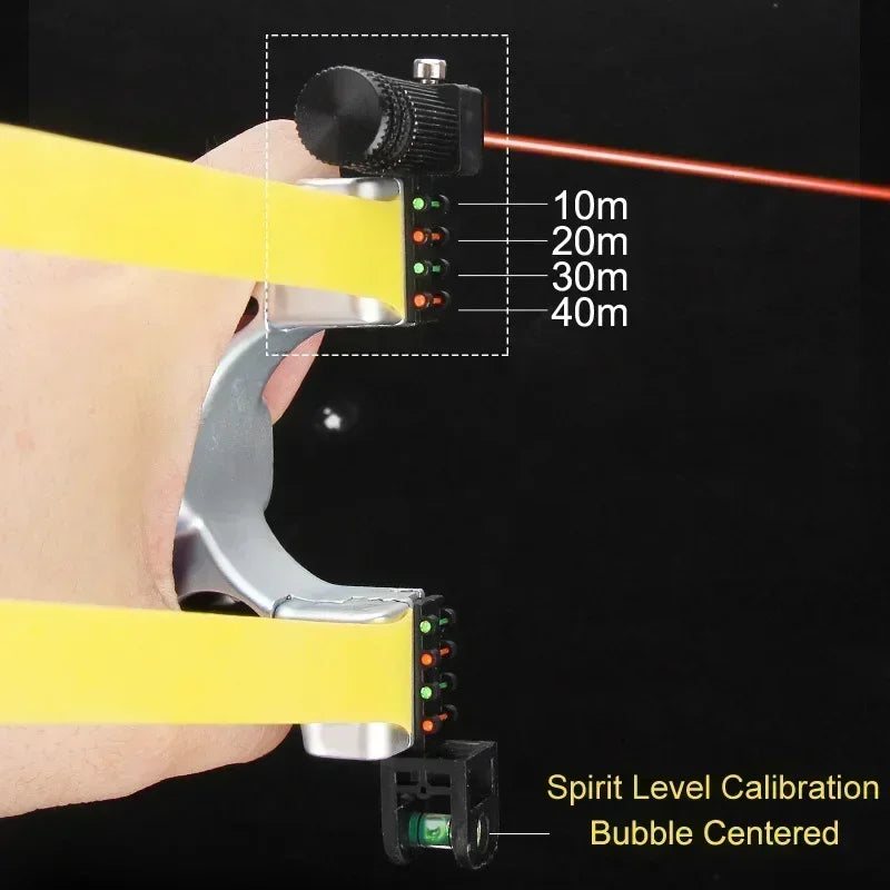 Jeu de Pratique au Tir en Plein Air avec Poignée Antidérapante, Laser et Niveau – Design Léger et Durable