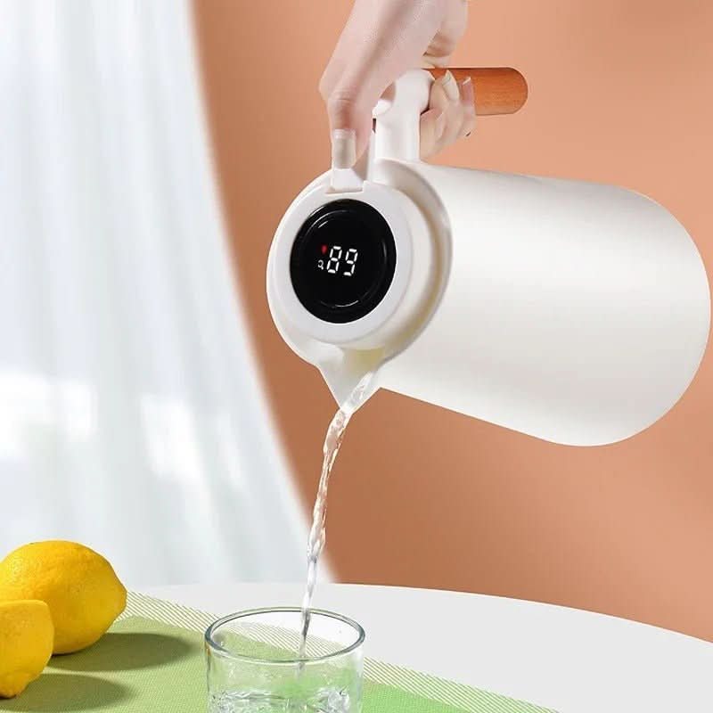 Lattea Pure – Robuste Thermoskanne en Acier Inoxydable, Étanche et Élégante