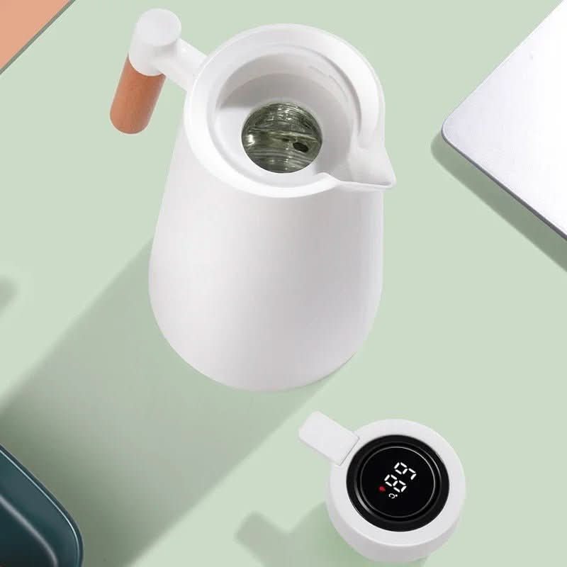 Lattea Pure – Robuste Thermoskanne en Acier Inoxydable, Étanche et Élégante