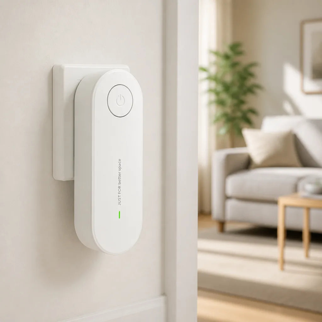 Purificateur d'air à brancher sans filtre, réduction des odeurs et des allergènes