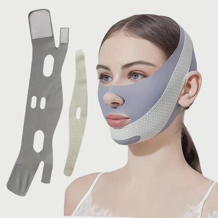 Masque facial remodelant raffermissant et lifting respirant réutilisable