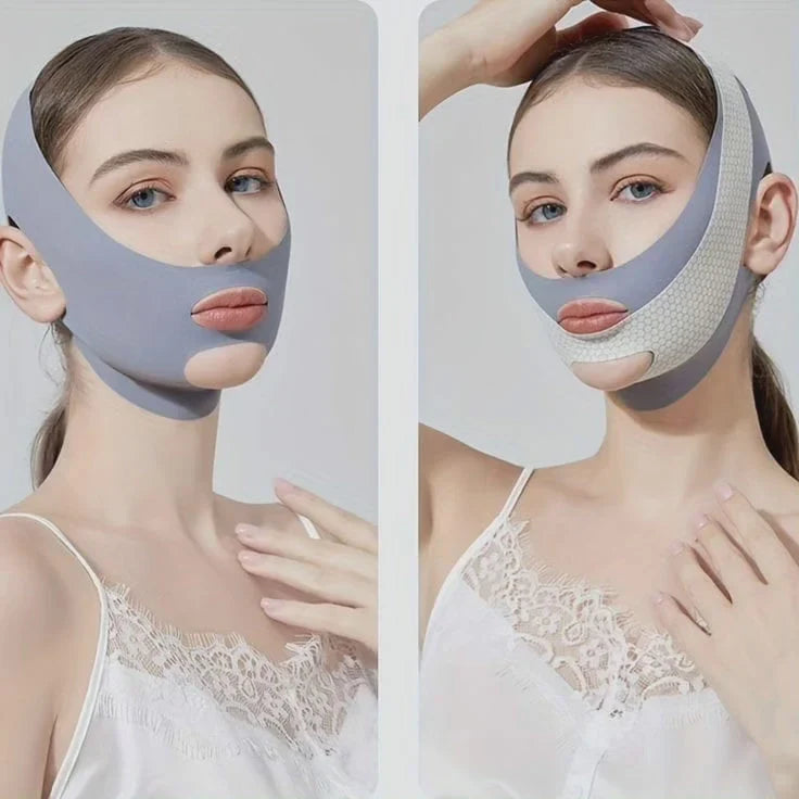 Masque facial remodelant raffermissant et lifting respirant réutilisable