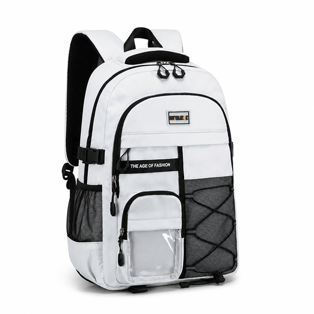 Sac à dos scolaire durable à plusieurs compartiments