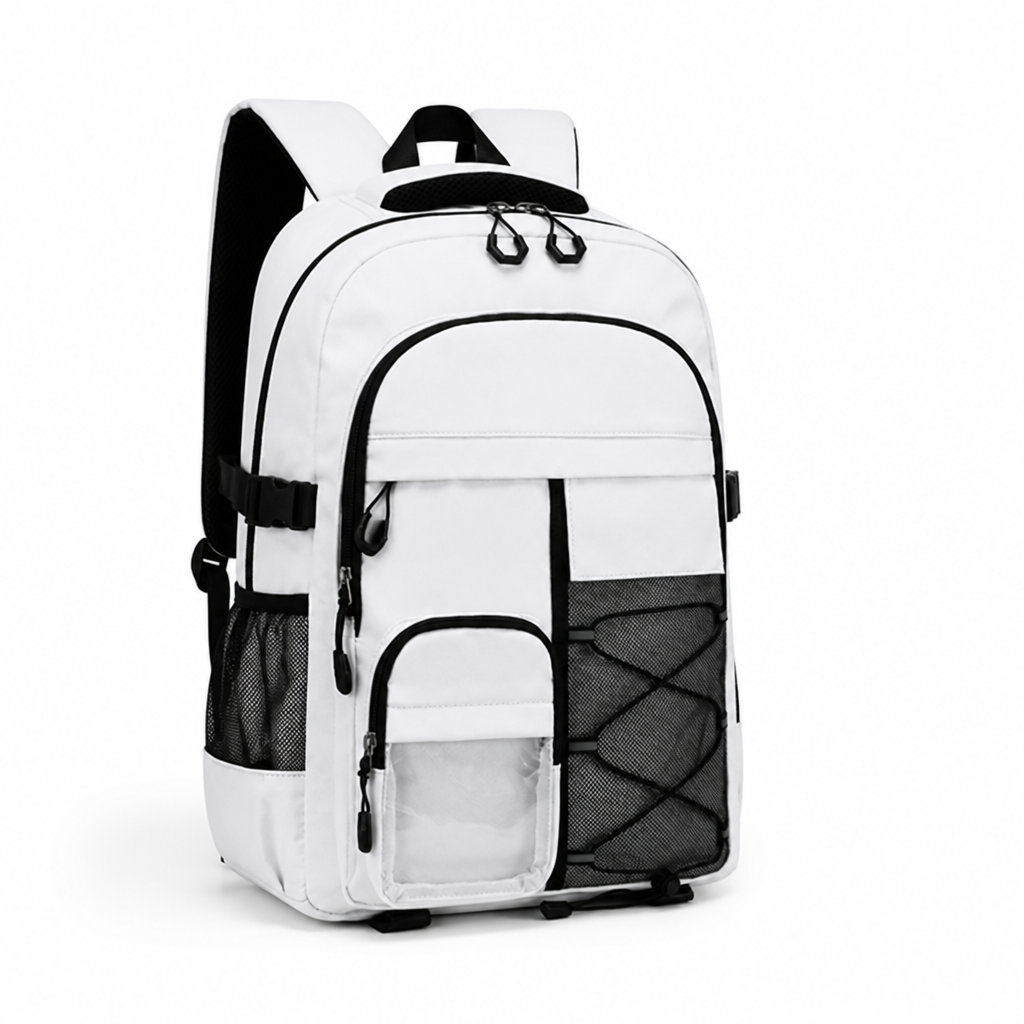 Sac à dos scolaire durable à plusieurs compartiments