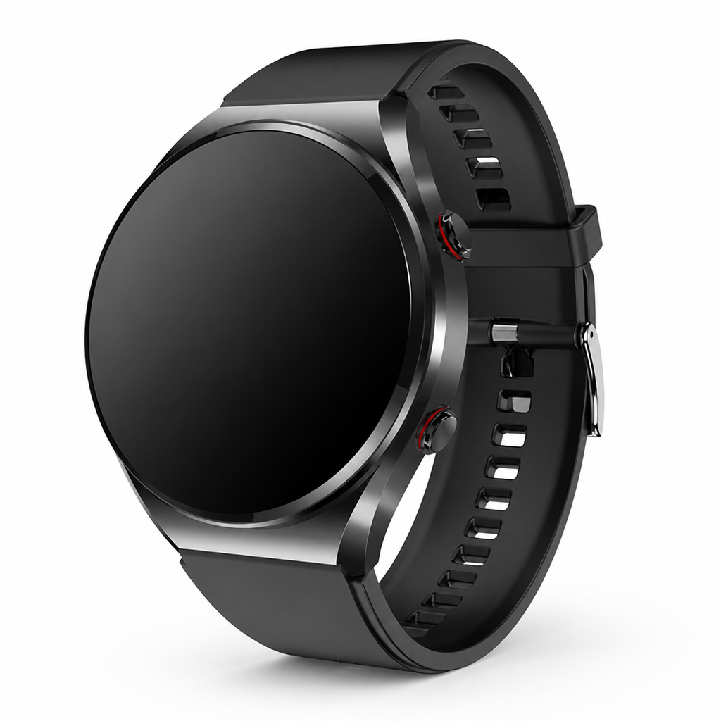 Montre intelligente de santé avec détection ECG et fibrillation auriculaire, glycémie, batterie de 15 jours