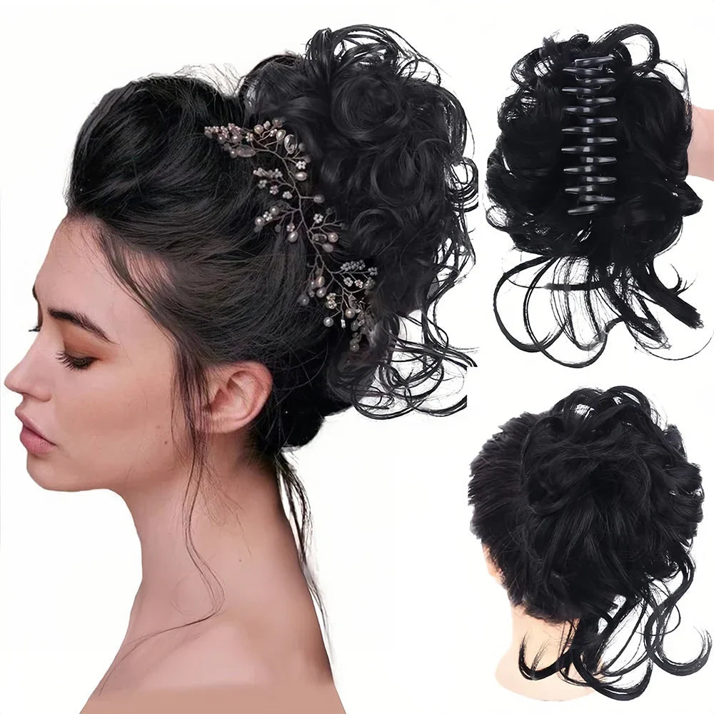 Chignon Volumisant Résistant à la Chaleur Ajustable