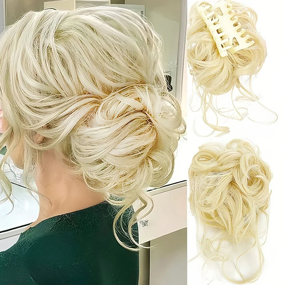 Chignon Volumisant Résistant à la Chaleur Ajustable