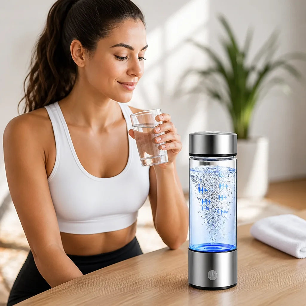 Ioniseur d'eau hydrogène portable rechargeable
