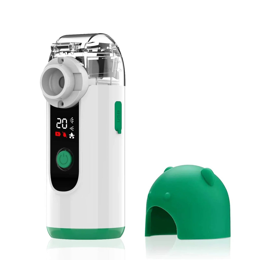 Nébuliseur Portable à Brume Ultrafine Rechargeable par USB & Ultra Silencieux