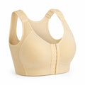 Soutien-Gorge de Correction de Posture avec Dos Croisé et Fermeture Avant Ajustable