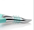 Coupe-ongles pour les orteils à bord incurvé en acier inoxydable avec récupérateur d'ongles