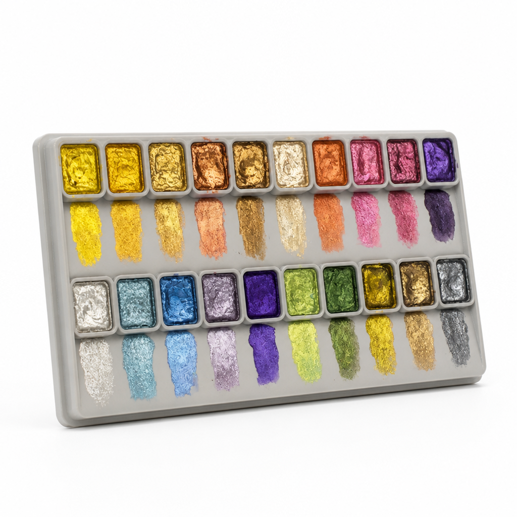 Ensemble de Pigments Perles Lumineux (60 Couleurs)
