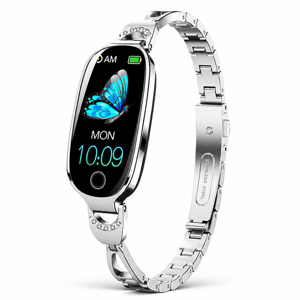 Bracelet de Fitness Étanche avec Fréquence Cardiaque et Tension Artérielle