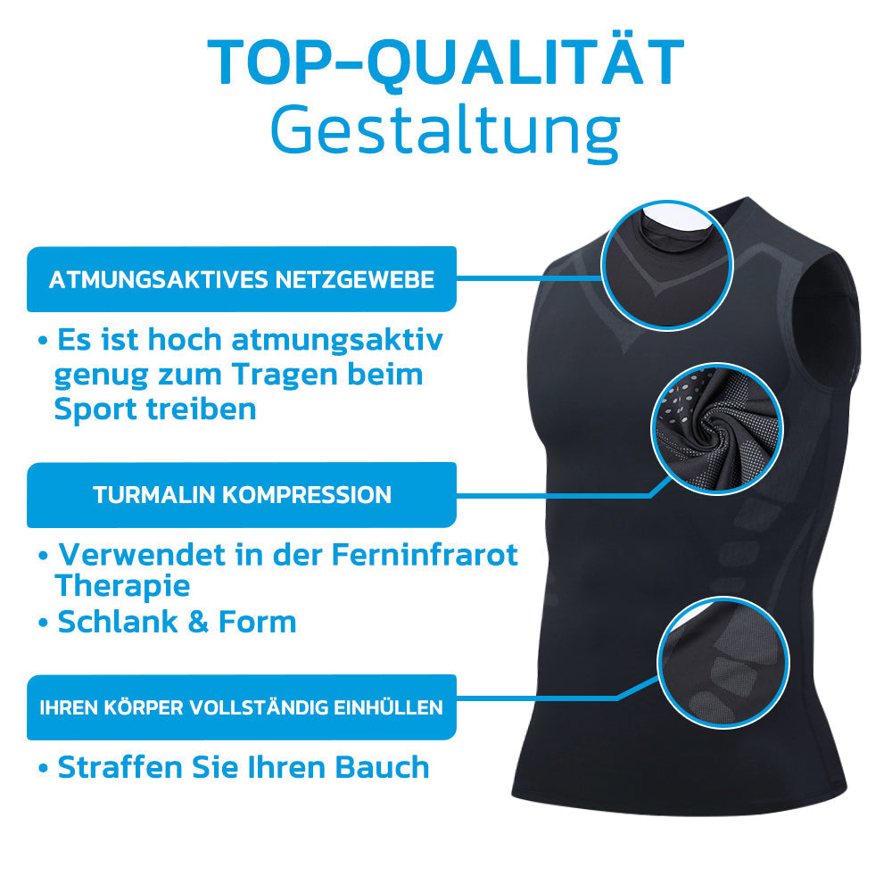 GFOUK™ MENIONIC Gilet Correcteur de Posture en Tourmaline