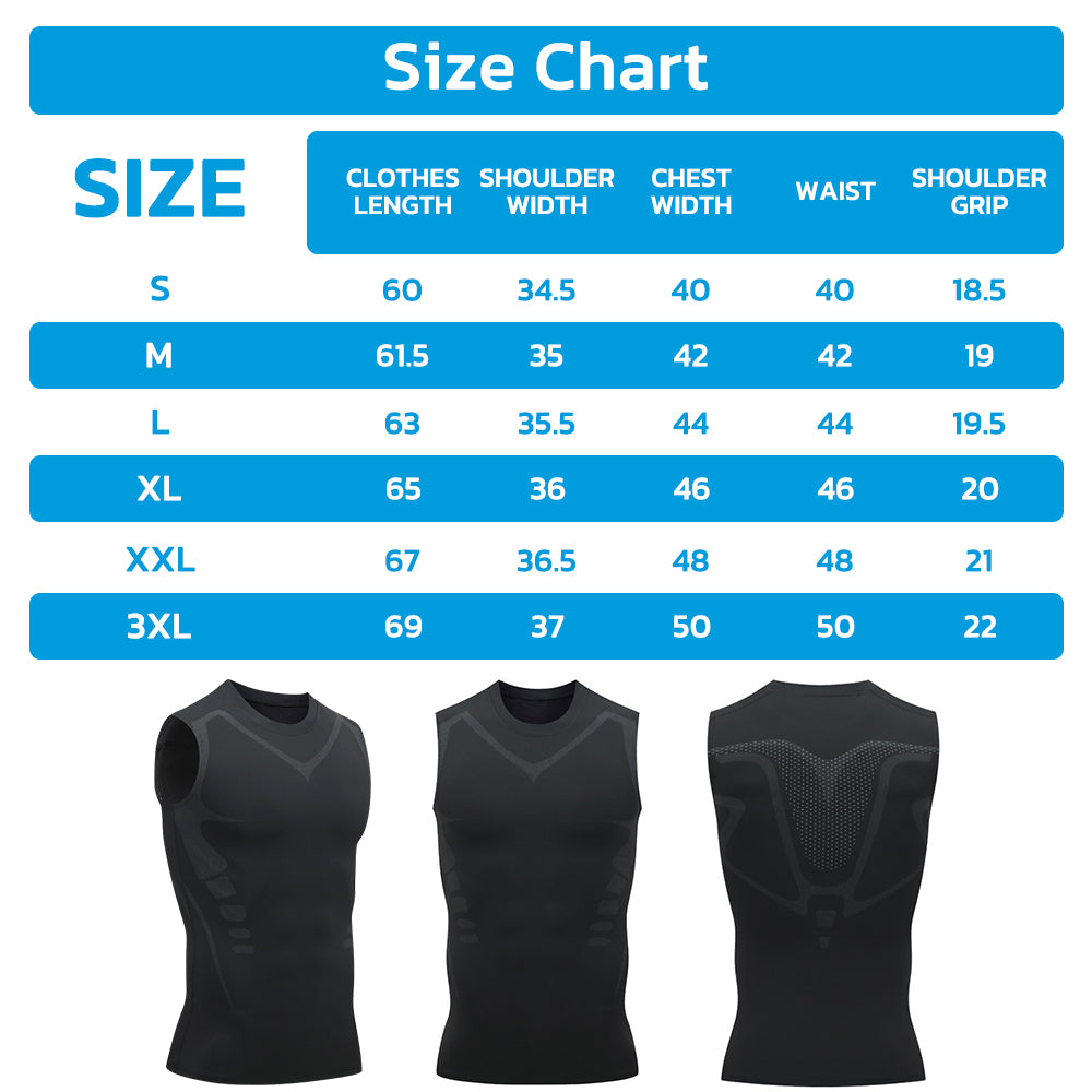GFOUK™ MENIONIC Gilet Correcteur de Posture en Tourmaline