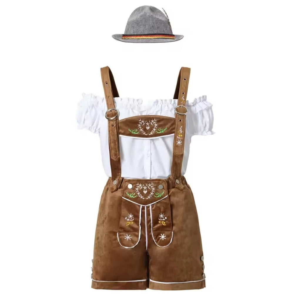 Costume Lederhosen Oktoberfest Femme - Hannah