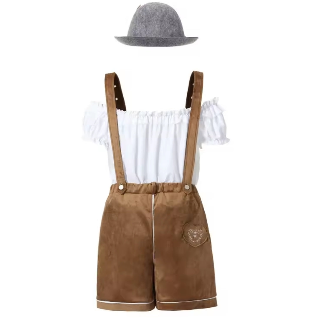 Costume Lederhosen Oktoberfest Femme - Hannah