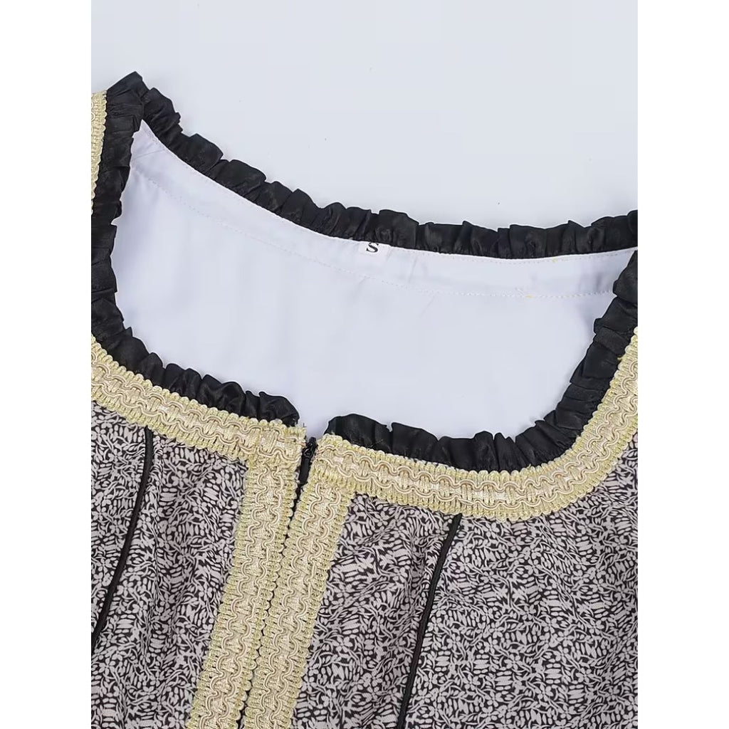 Dirndl Oktoberfest avec Dentelle et Détails Brodés - Lily