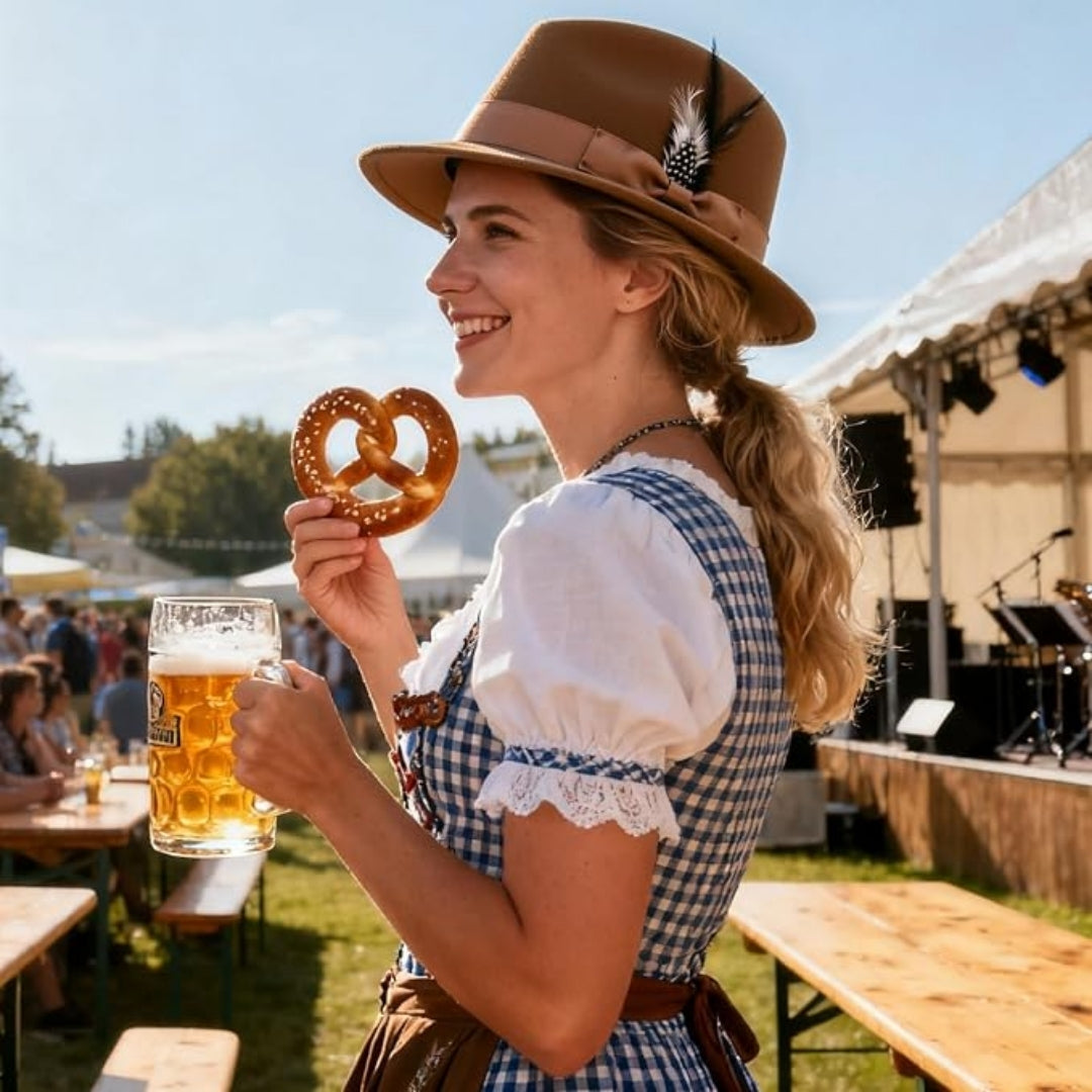 Chapeau Tyrolien - Style Bavarois Classique
