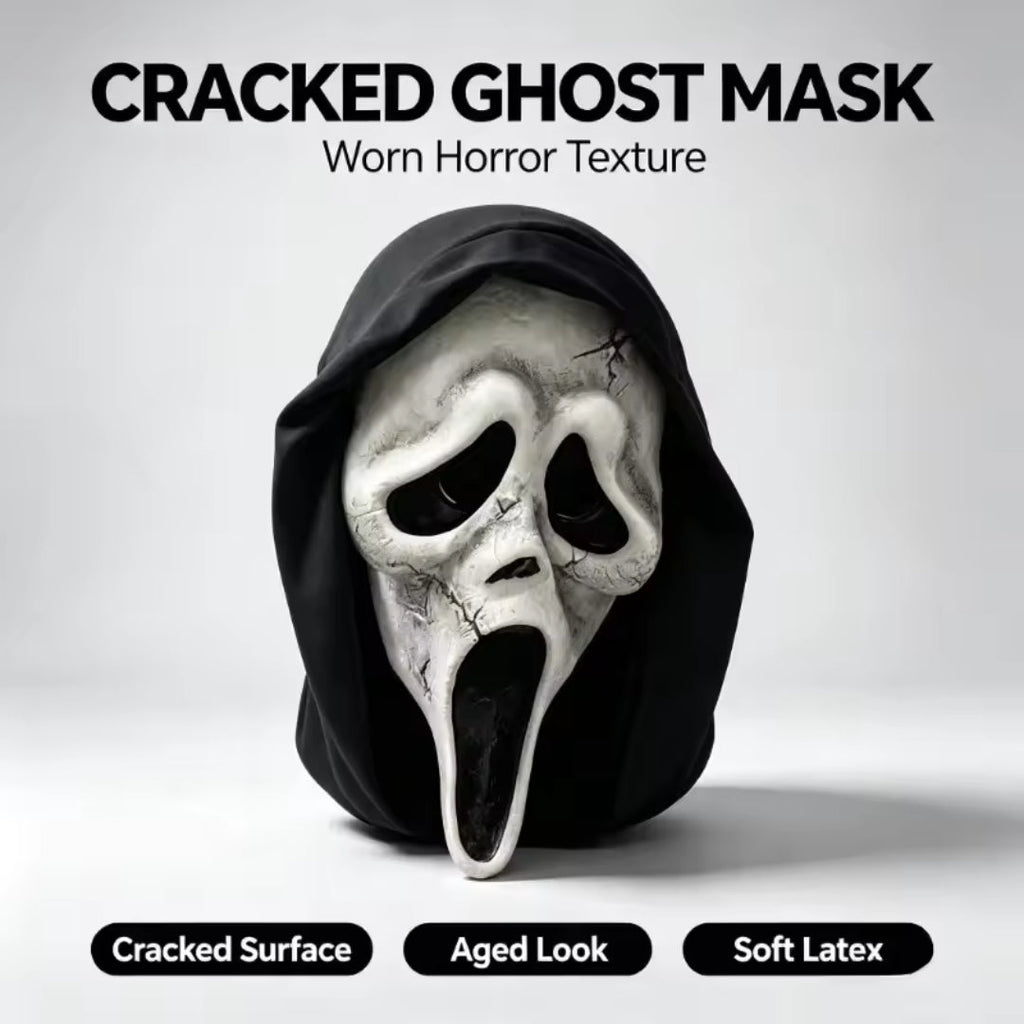 Masque d'Halloween - Visage de Fantôme