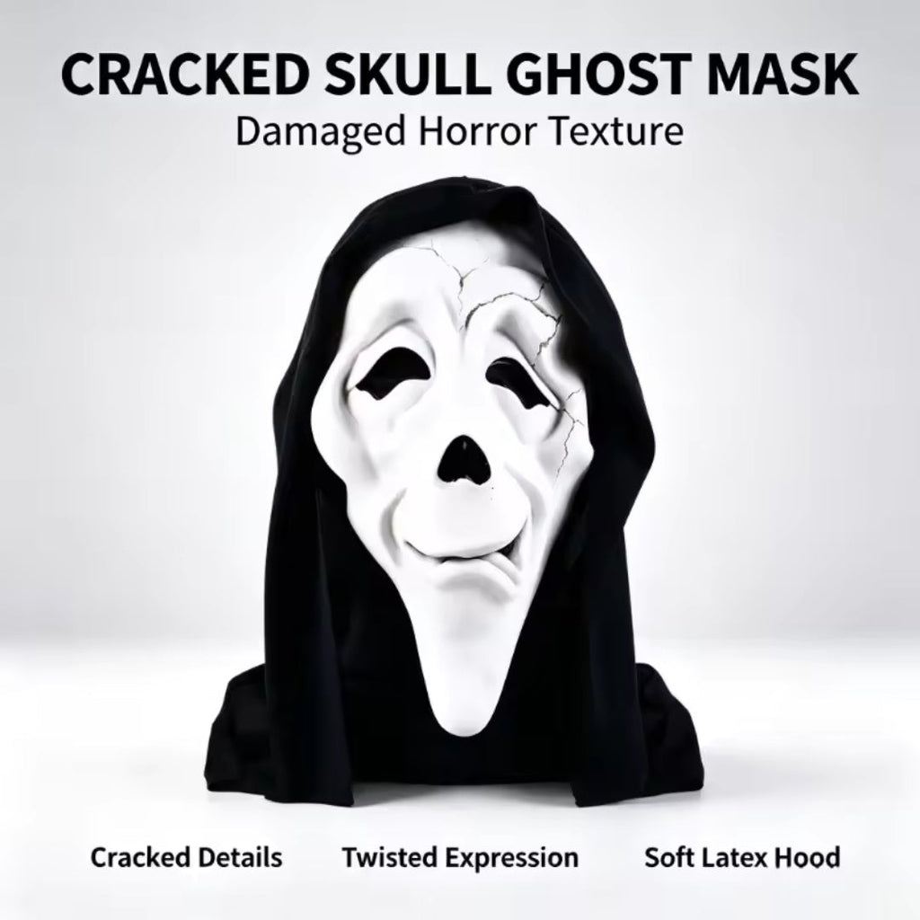 Masque d'Halloween - Visage de Fantôme