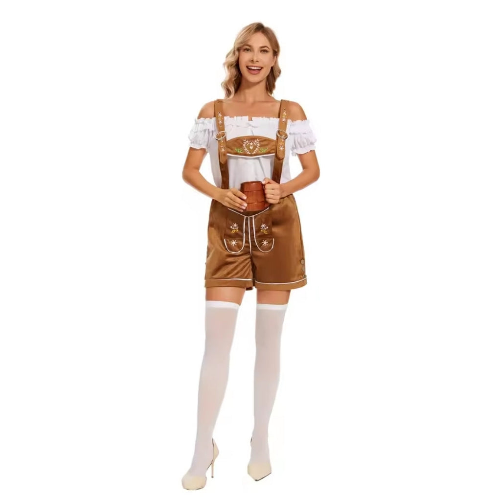 Costume Lederhosen Oktoberfest Femme - Hannah