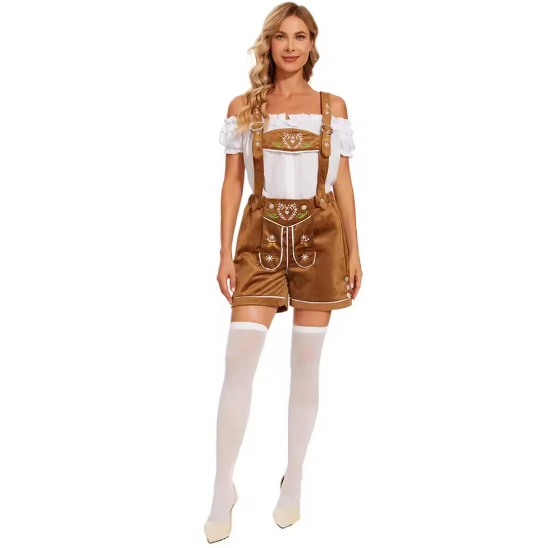Costume Lederhosen Oktoberfest Femme - Hannah