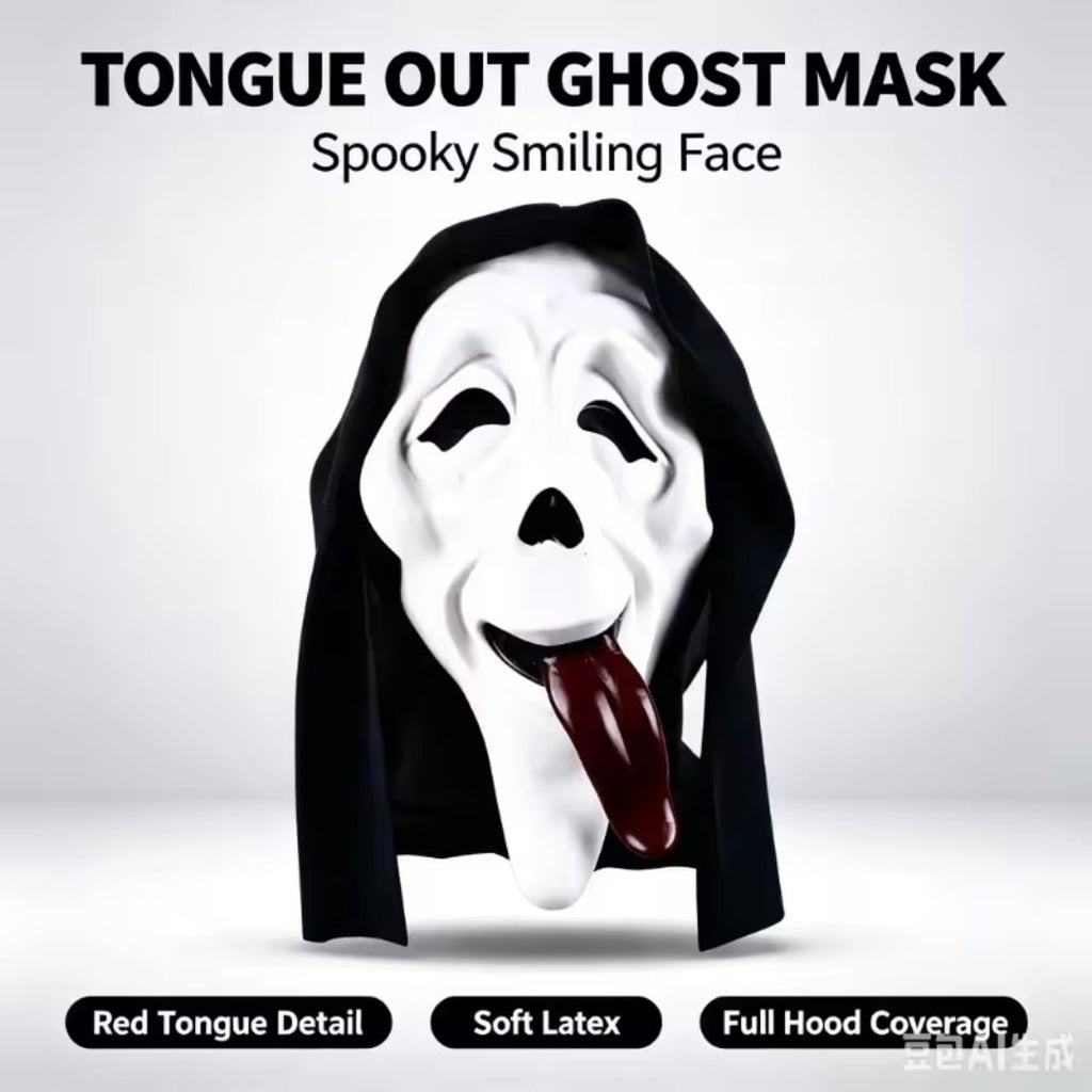 Masque d'Halloween - Visage de Fantôme