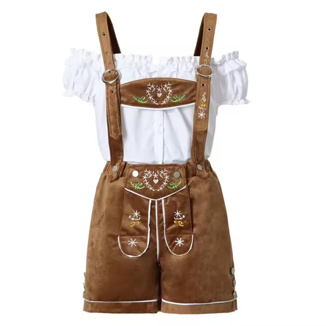 Costume Lederhosen Oktoberfest Femme - Hannah