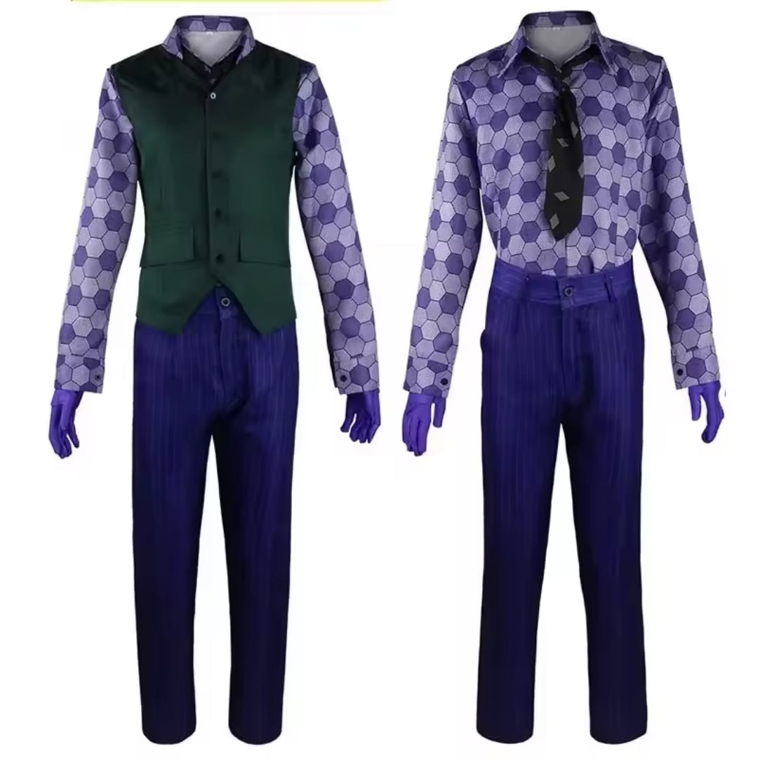 Costume d'Halloween - Le Joker Chevalier Noir Tenue Complète
