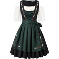 Dirndl Traditionnel Oktoberfest Avec Tablier - Emma