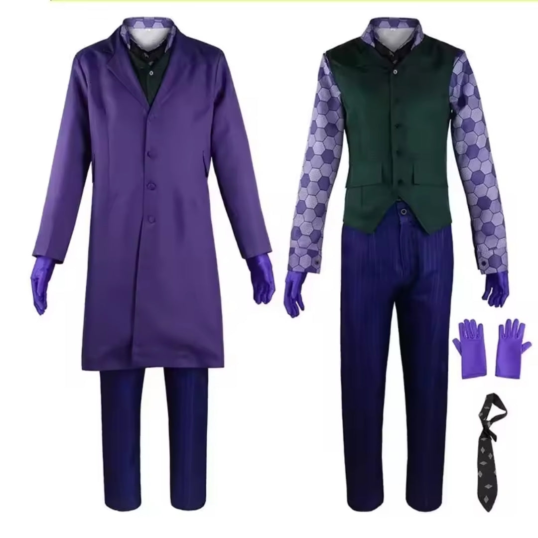 Costume d'Halloween - Le Joker Chevalier Noir Tenue Complète