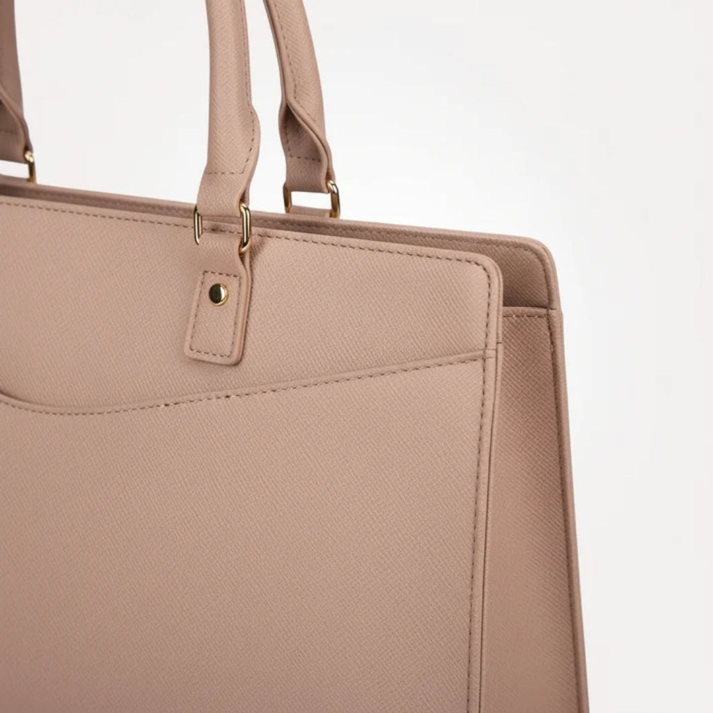 Sac à ordinateur portable pour femmes - Résistant à l'eau avec compartiment rembourré de 15,6 pouces