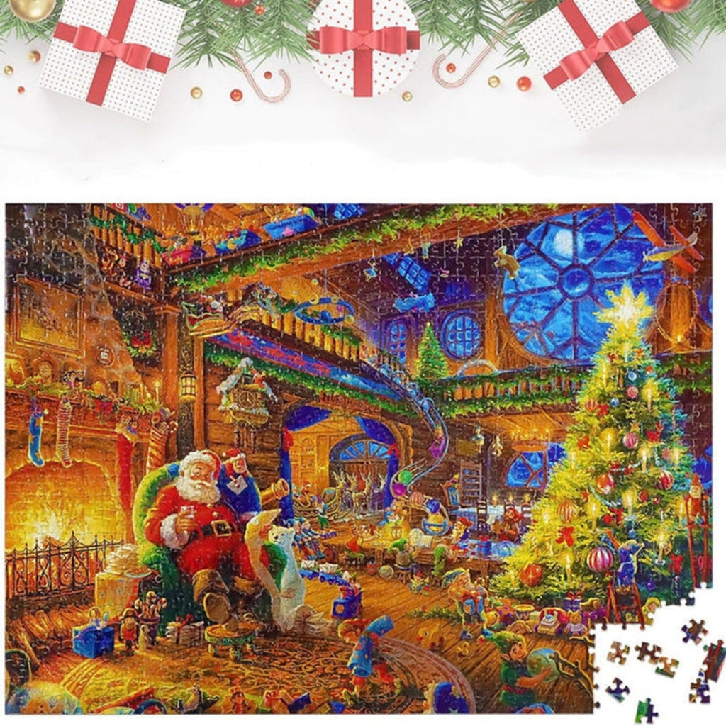 Calendrier de l'Avent Puzzle de Noël