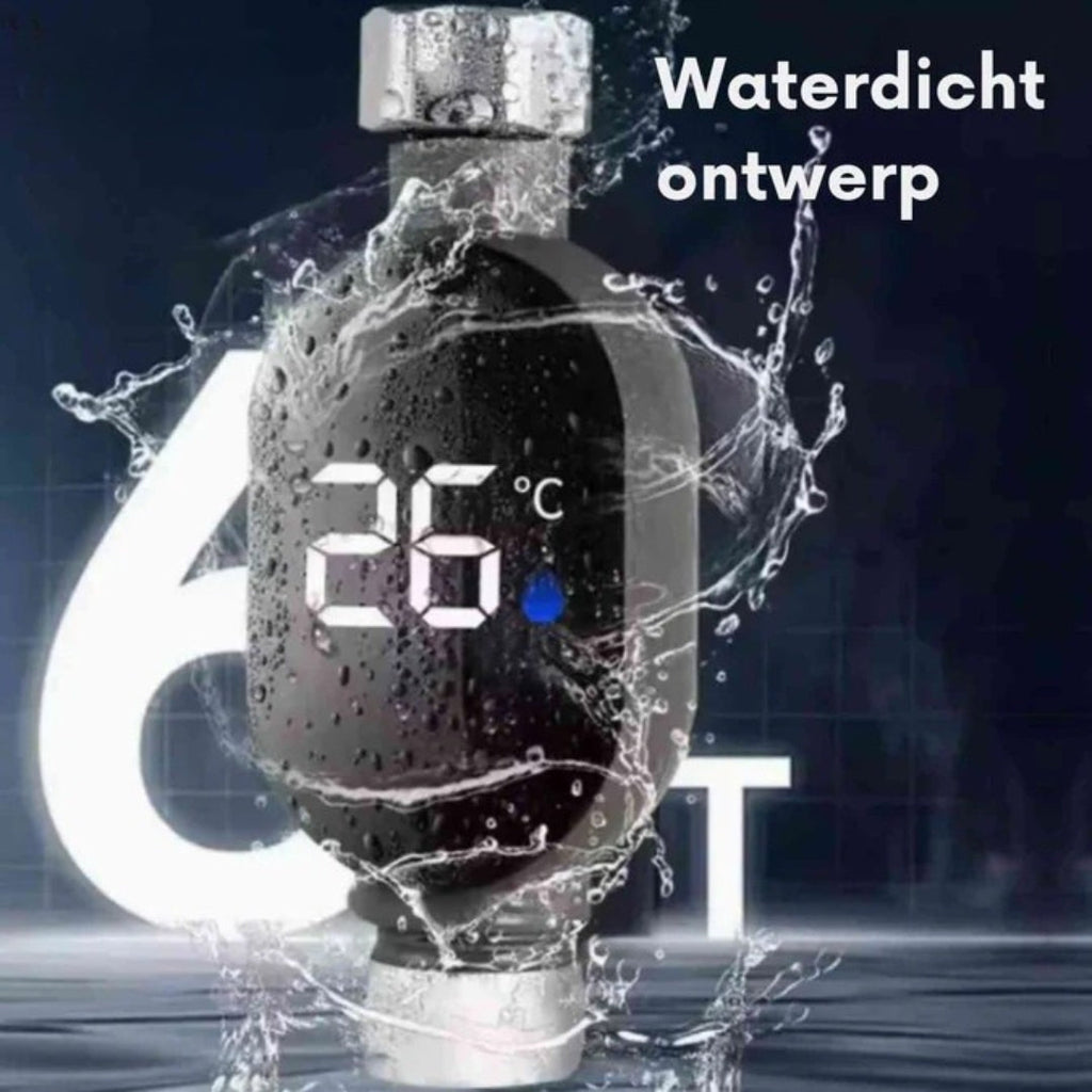 ThermoGauge - Thermomètre de robinet numérique avec affichage LED