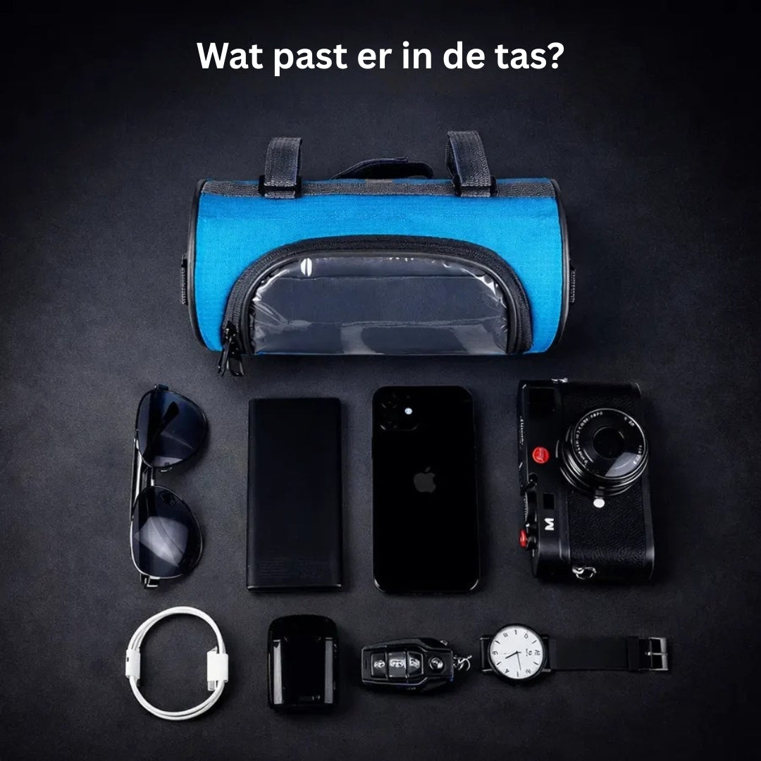 Sac de guidon - Sac de vélo étanche avec écran tactile - RideMate