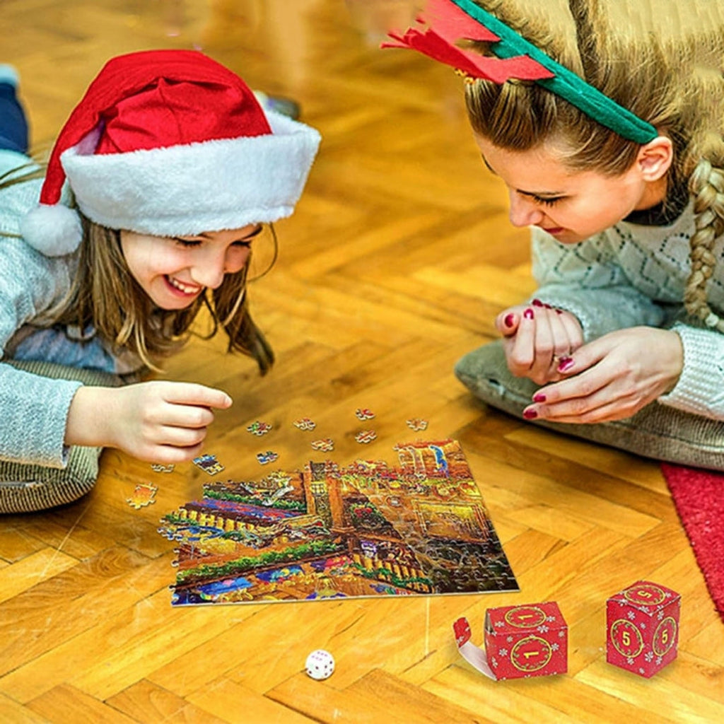 Calendrier de l'Avent Puzzle de Noël