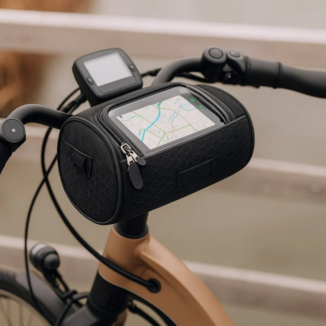 Sac de guidon - Sac de vélo étanche avec écran tactile - RideMate