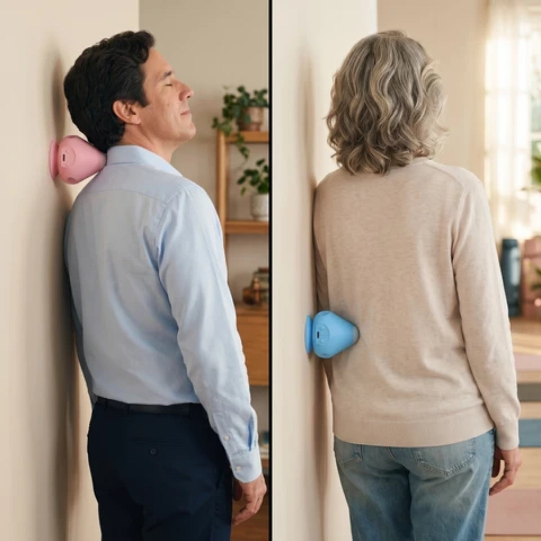 Triggerpoint Massager Wand à Main Sans Mains avec Chaleur et Vibration