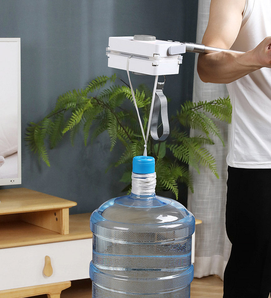 Nettoyeur de Fenêtres Magnétique à Double Face avec Poignée Télescopique